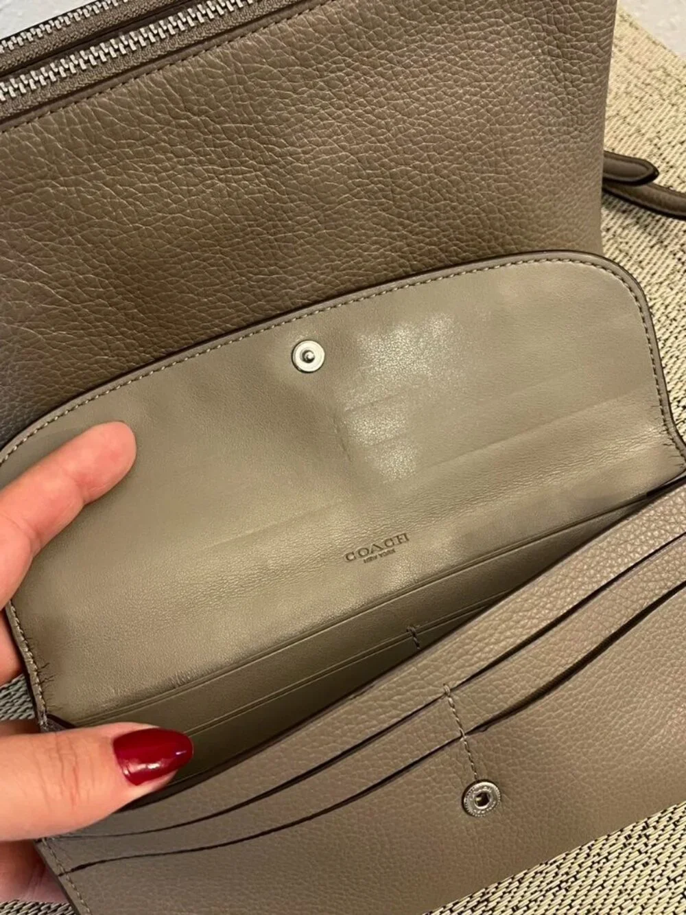 COACH LAYLA Crossbody with Matching Wallet Like New